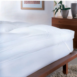 Image of: Duck Feather & Down Mattress Topper