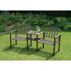 Image of: Duo Garden Bench and Table