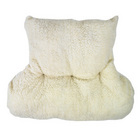 Fleece Back Pillow with Lumbar Support