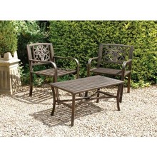 Pack of 2 Garden armchairs