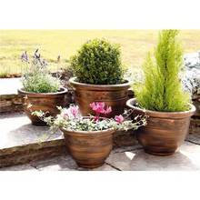 PK of 4 Plastic Planters