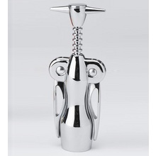 Deluxe Metal Chrome Corkscrew